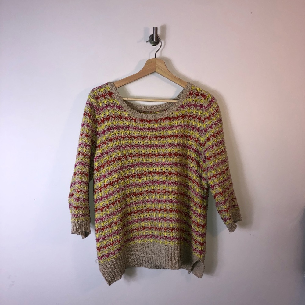 Loft Multi Color Sweater - Picture 1 of 7